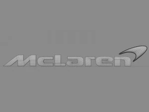 mclaren logo 3D Model