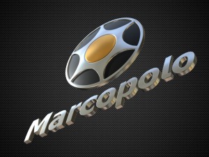marcopolo logo 3Dモデル