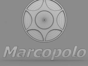 marcopolo logo 3D Model