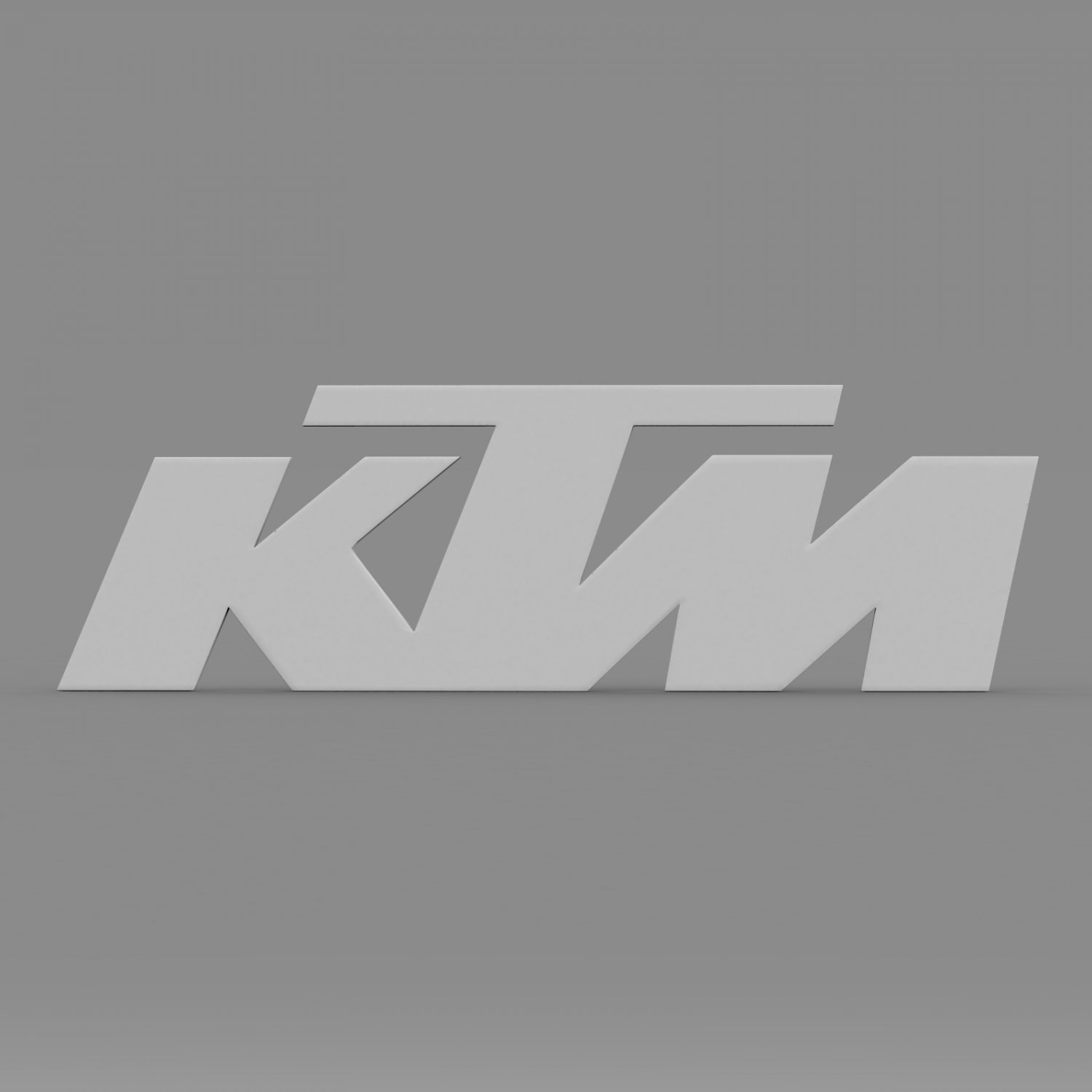 Ktm Logo 3d Model In Parts Of Auto 3dexport