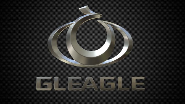 gleagle logo 3D Модель .c4d .max .obj .3ds .fbx .stl .blend 