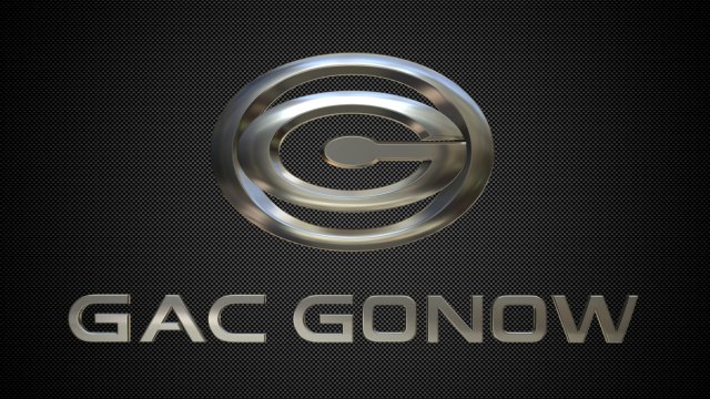 gac gonow logo 3D Model .c4d .max .obj .3ds .fbx .stl .blend 