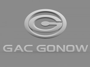 gac gonow logo 3D Model