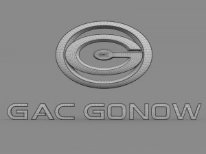 gac gonow logo 3D Model