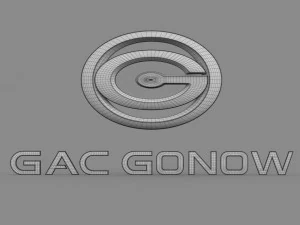 gac gonow logo 3D Model