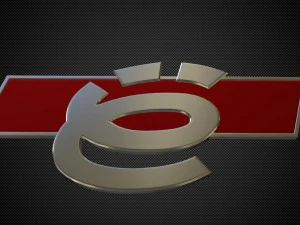 e mobile logo 3D Model