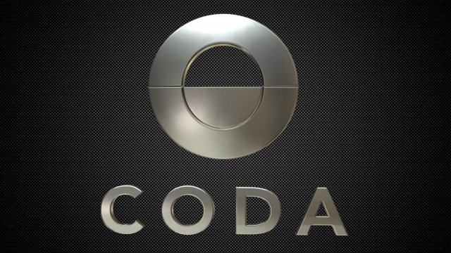 coda logo 3D मॉडल .c4d .max .obj .3ds .fbx .stl .blend 