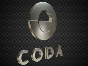 coda logo 3D मॉडल