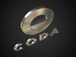coda logo 3D मॉडल