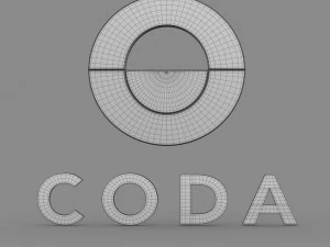 coda logo 3D Model
