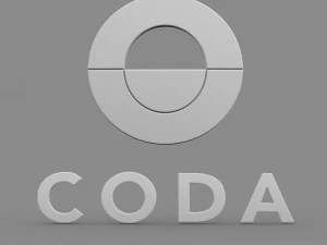 coda logo 3D Model