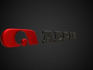 adria logo 3D 모델