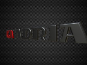 adria logo 3D 모델