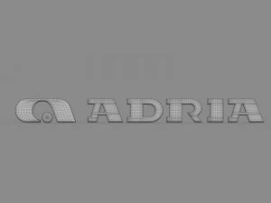 adria logo 3D Model