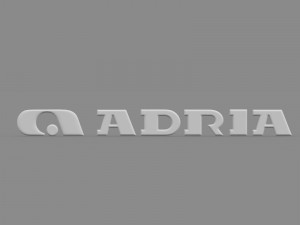 adria logo 3D 모델