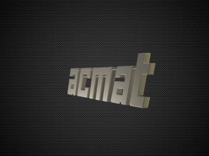 logo acmat Modello 3D