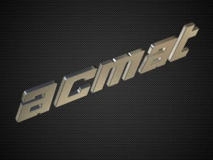 logo acmat Modello 3D