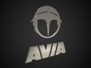 avia logo 2 3Dモデル