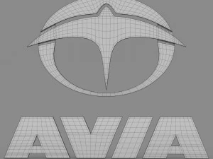 avia logo 2 3D Model