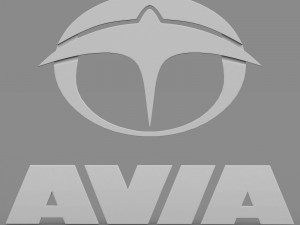avia logo 2 3Dモデル
