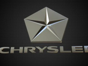 chrysler company logo 3D Model