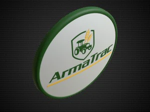logotipo da armatrac Modelo 3D