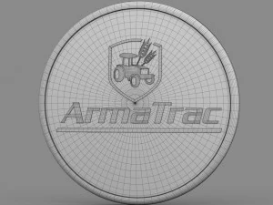 logotipo da armatrac Modelo 3D