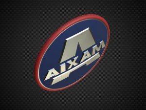 логотип аиксама 3D Модель