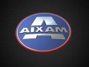логотип аиксама 3D Модель