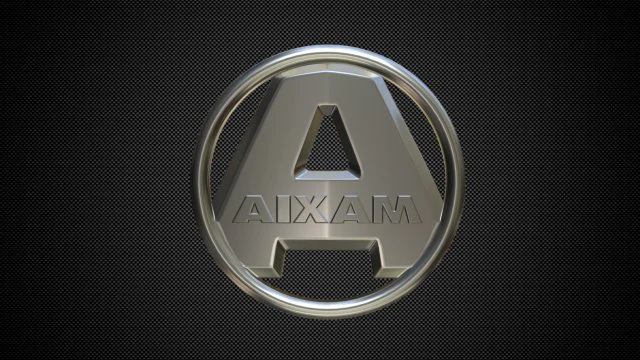aixam logo 2 3D Model .c4d .max .obj .3ds .fbx .stl .blend 