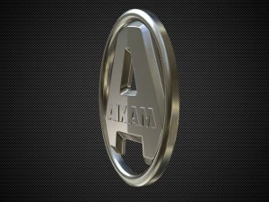 aixam logo 2 3D Model