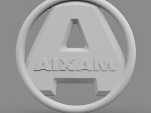 aixam logo 2 3D Model
