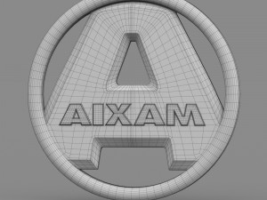 aixam logo 2 3D 模型
