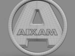 aixam logo 2 3D Model