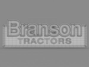 branson logo 3D Model