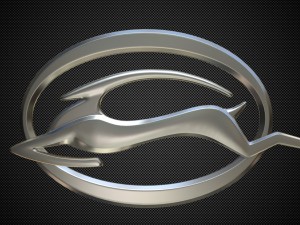 impala logo 3D-Modell