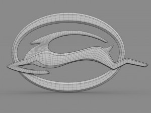 impala logo 3D Модель