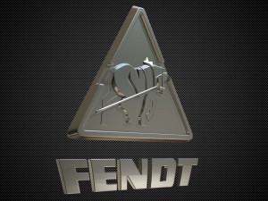 fendt logo Model 3D