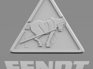 fendt logo Model 3D