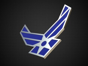us air force logo Modelo 3D