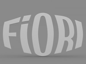 fiori logo 3D Model