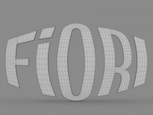fiori logo 3D Model