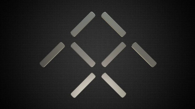 faraday future logo 3D Model .c4d .max .obj .3ds .fbx .stl .blend 