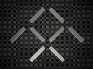 फैराडे भविष्य का लोगो 3D मॉडल