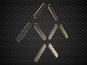 faraday future logo Modelo 3D