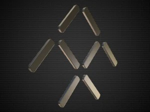 faraday future logo 3D Model