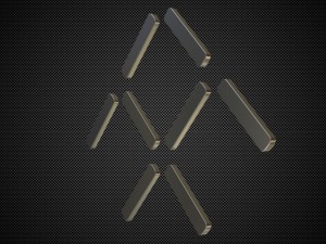 faraday future logo Modelo 3D