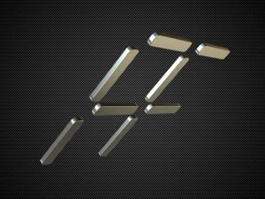faraday future logo 3D Model