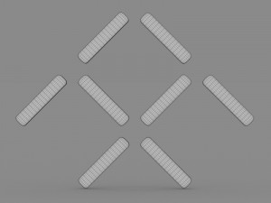 faraday future logo Modelo 3D