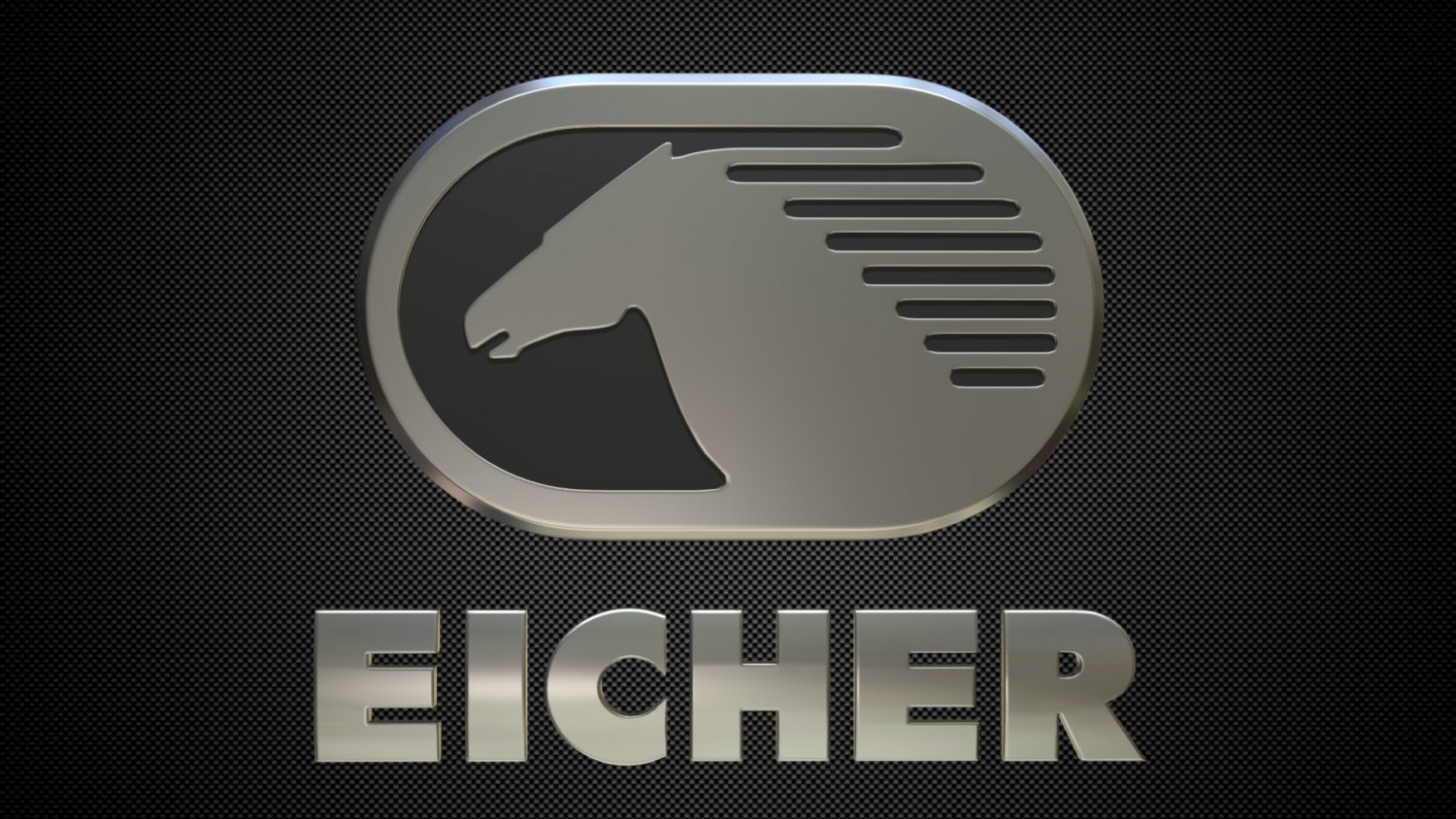 eicher logo 3D Model in Parts of auto 3DExport